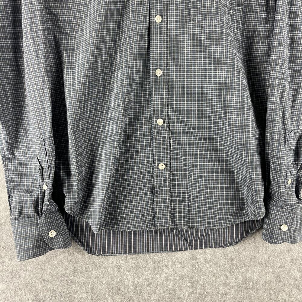 Culturata Dress Shirt Mens 15-3/4 40 Plaid Tailored Fit Button Up Italy Made - Picture 3 of 13